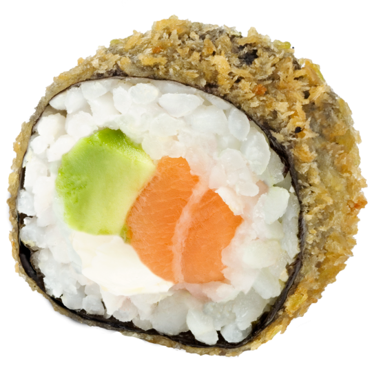 Futomaki salmón tempurizado  Sushifresh